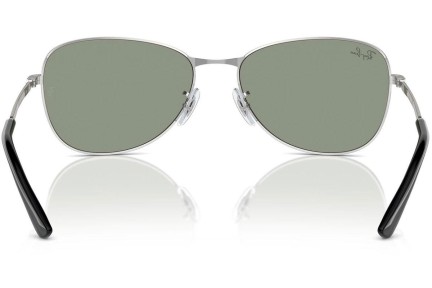 Слънчеви очила Ray-Ban RB3733 003/40 Пилотни Сребърна