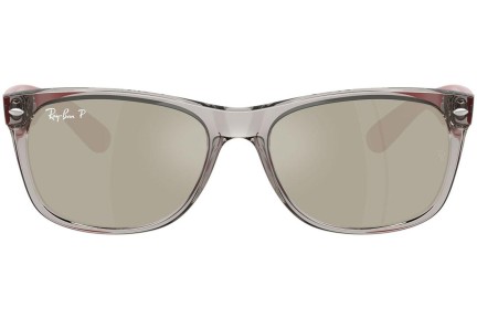 Слънчеви очила Ray-Ban New Wayfarer RB2132 679759 Polarized Квадратни Сива