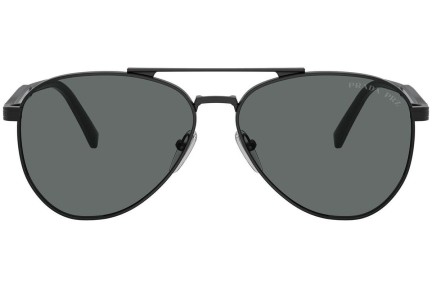 Слънчеви очила Prada PRA58S 1AB5Z1 Polarized Пилотни Черна