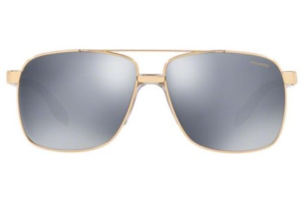 Слънчеви очила Versace VE2174 1002Z3 Polarized Квадратни Златна