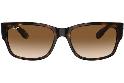 Слънчеви очила Ray-Ban RB4388 710/51 Правоъгълни Хавана