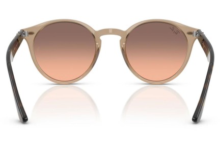 Слънчеви очила Ray-Ban RB2180F 678846 Заоблени Кафява