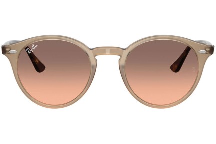 Слънчеви очила Ray-Ban RB2180F 678846 Заоблени Кафява