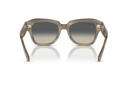 Слънчеви очила Ray-Ban State Street RB2186 140571 Квадратни Зелена