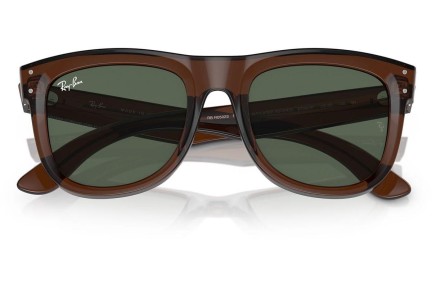 Слънчеви очила Ray-Ban Wayfarer Reverse RBR0502S 6709VR Квадратни Кафява