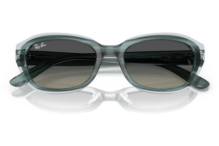 Слънчеви очила Ray-Ban Junior RJ9081S 717511 Правоъгълни Зелена