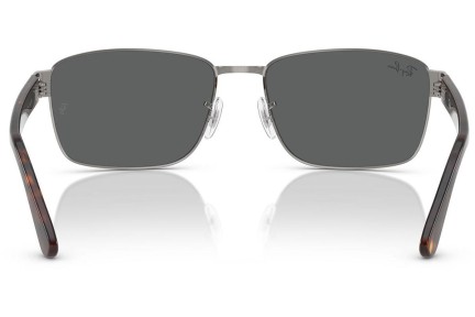 Слънчеви очила Ray-Ban RB3750 004/B1 Квадратни Сива