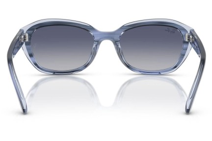 Слънчеви очила Ray-Ban Junior RJ9081S 71764L Правоъгълни Синя