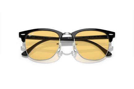 Слънчеви очила Ray-Ban Clubmaster RB3016 1354R6 По веждите Сребърна