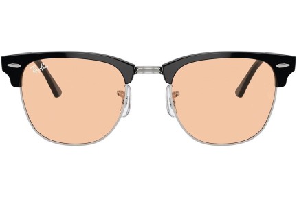 Слънчеви очила Ray-Ban Clubmaster RB3016 13544B По веждите Сребърна