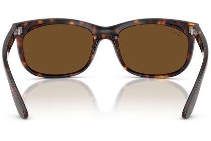 Слънчеви очила Ray-Ban RB2389 902/57 Polarized Правоъгълни Хавана