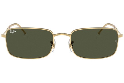 Слънчеви очила Ray-Ban RB3746 001/31 Правоъгълни Златна