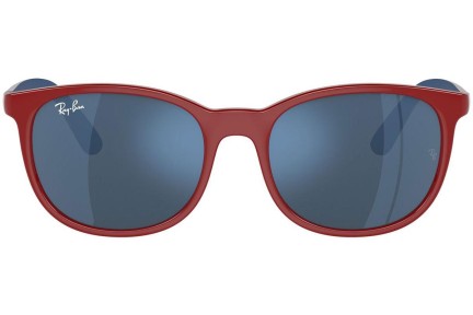 Слънчеви очила Ray-Ban Junior RJ9079S 716055 Квадратни Червена