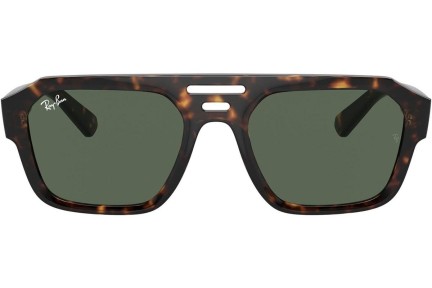 Слънчеви очила Ray-Ban Corrigan RB4397 135971 Flat Top Хавана