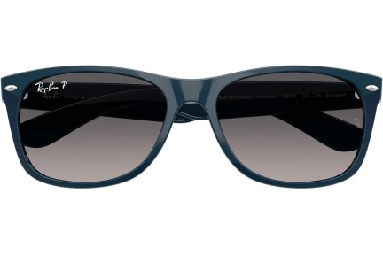 Слънчеви очила Ray-Ban New Wayfarer RB2132 6796M3 Polarized Квадратни Синя