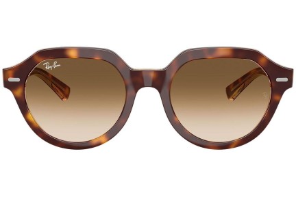 Слънчеви очила Ray-Ban Gina RB4399 141451 Квадратни Хавана