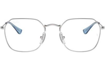 Очила Ray-Ban Junior RY9594V 4090 Правоъгълни Сребърна