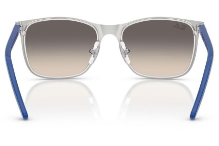 Слънчеви очила Ray-Ban Junior RJ9551S 298/11 Квадратни Синя