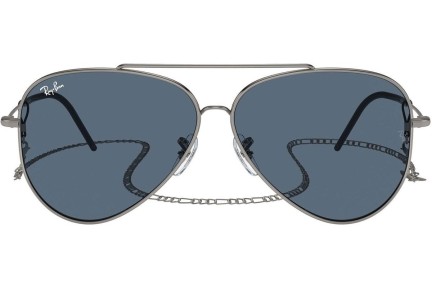 Слънчеви очила Ray-Ban Aviator Reverse RBR0101S 004/3A Пилотни Сребърна