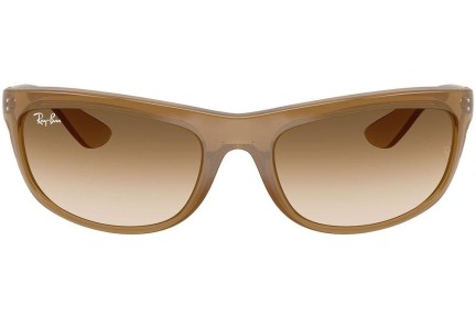 Слънчеви очила Ray-Ban Balorama RB4089 678951 Правоъгълни Кафява