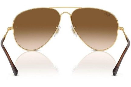 Слънчеви очила Ray-Ban RB3825 001/51 Пилотни Златна