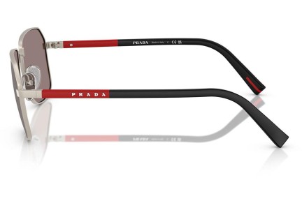 Слънчеви очила Prada Linea Rossa PSA51S 18X80I Правоъгълни Сива