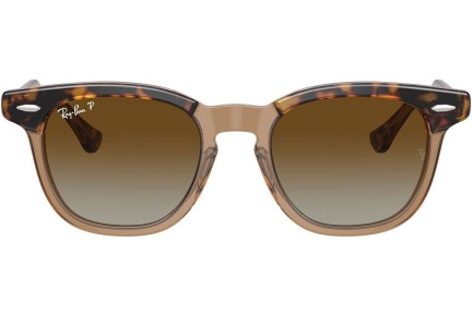 Слънчеви очила Ray-Ban Junior RJ9098S 7152T5 Polarized Квадратни Хавана