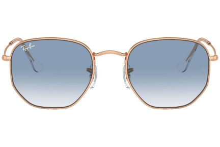 Слънчеви очила Ray-Ban Hexagonal RB3548 92023F Пилотни Златна