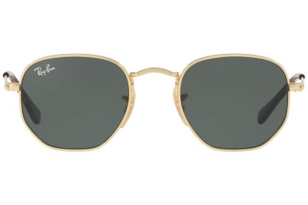 Слънчеви очила Ray-Ban Junior Hexagonal Junior RJ9541SN 223/71 Квадратни Златна