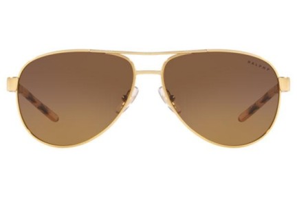 Слънчеви очила Ralph by Ralph Lauren RA4004 9411T5 Polarized Пилотни Златна