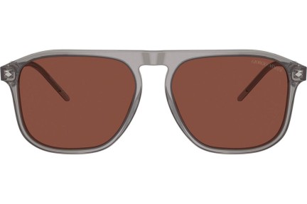 Слънчеви очила Giorgio Armani AR8212 6070C5 Flat Top Сива