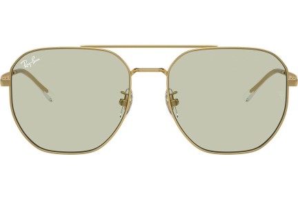 Слънчеви очила Ray-Ban RB3724D 001/2 Правоъгълни Златна