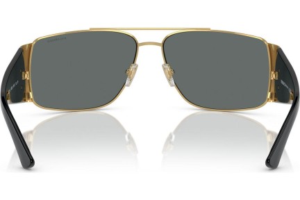 Слънчеви очила Versace VE2163 100281 Polarized Правоъгълни Златна