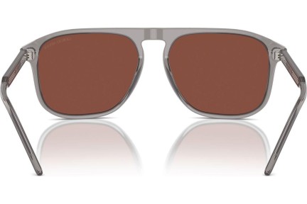 Слънчеви очила Giorgio Armani AR8212 6070C5 Flat Top Сива