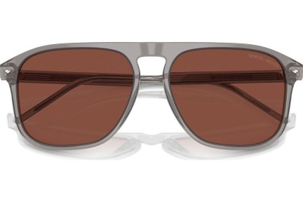 Слънчеви очила Giorgio Armani AR8212 6070C5 Flat Top Сива