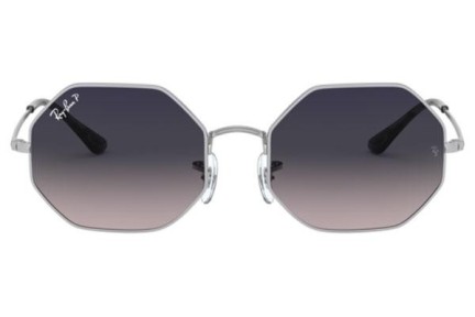 Слънчеви очила Ray-Ban Octagon RB1972 914978 Polarized Special Сребърна