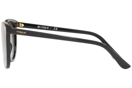 Слънчеви очила Vogue Eyewear Metallic Beat Collection VO5230S W44/11 Око на котка Черна