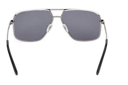 Слънчеви очила Guess GU00167 09D Polarized Пилотни Сребърна