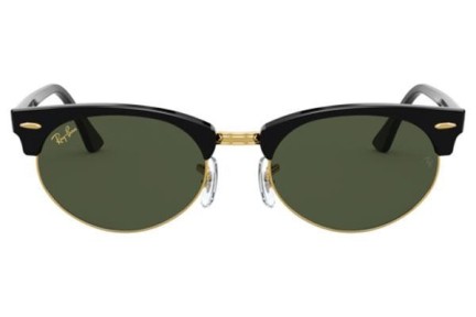 Слънчеви очила Ray-Ban Clubmaster Oval RB3946 130331 По веждите Черна