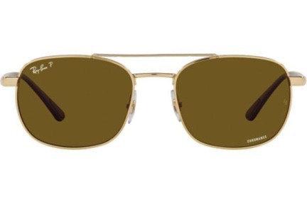 Слънчеви очила Ray-Ban Chromance Collection RB3670CH 001/AN Polarized Квадратни Златна