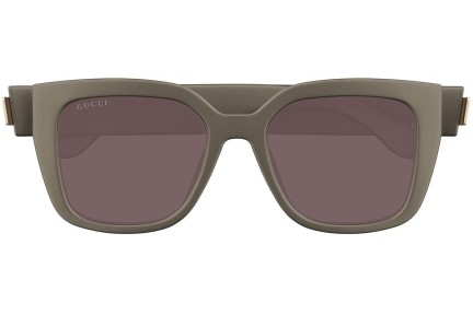 Слънчеви очила Gucci GG1690SK 003 Квадратни Кафява