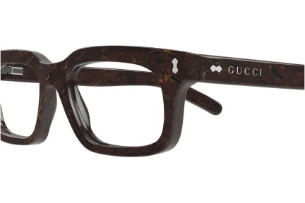 Слънчеви очила Gucci GG1711S 003 Квадратни Кафява