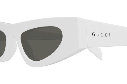 Слънчеви очила Gucci GG1779S 002 Око на котка Бяла