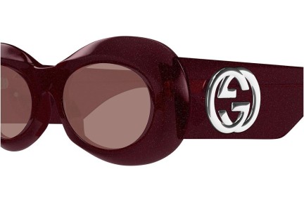 Слънчеви очила Gucci GG1696S 003 Овални Виолетова