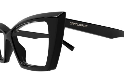 Очила Saint Laurent SL657OPT 001 Око на котка Черна