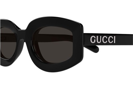 Слънчеви очила Gucci GG1719S 001 Правоъгълни Черна