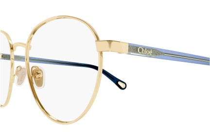 Очила Chloe CH0269O 001 Заоблени Златна