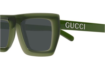 Слънчеви очила Gucci GG1723S 004 Квадратни Зелена