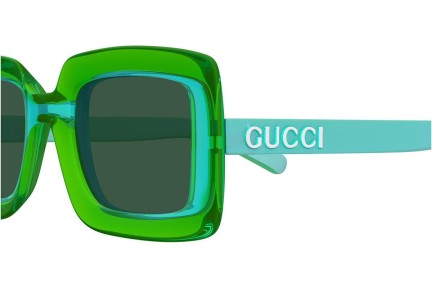 Слънчеви очила Gucci GG1718S 003 Квадратни Зелена