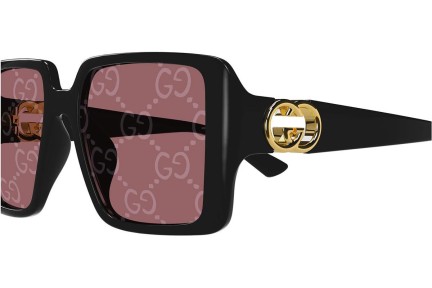 Слънчеви очила Gucci GG1692S 006 Квадратни Черна